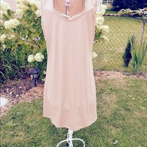 2 pieces:  Summer dress with coverlet